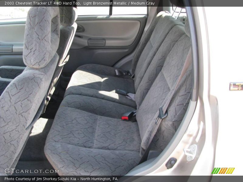 Light Bronzemist Metallic / Medium Gray 2003 Chevrolet Tracker LT 4WD Hard Top