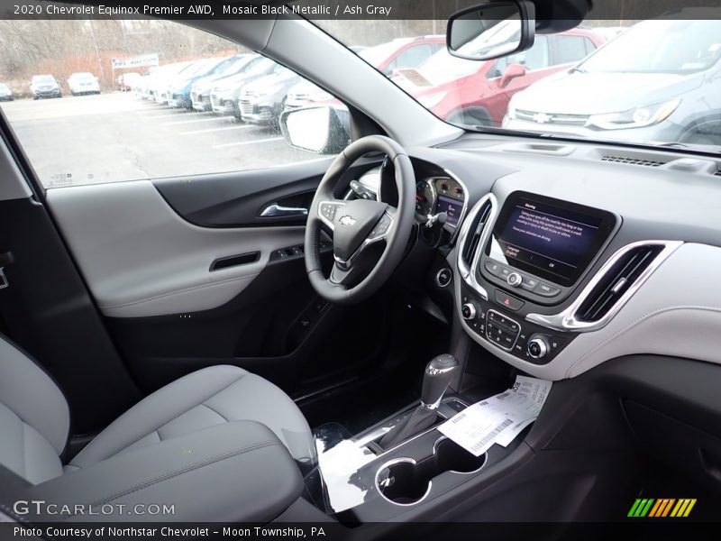 Dashboard of 2020 Equinox Premier AWD