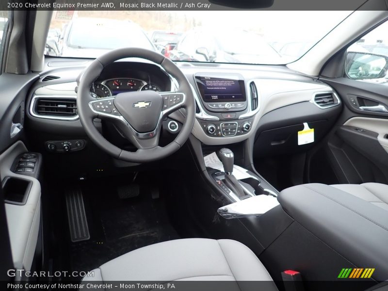  2020 Equinox Premier AWD Ash Gray Interior