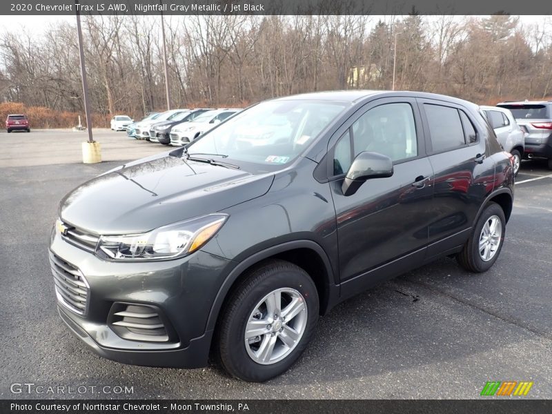 Nightfall Gray Metallic / Jet Black 2020 Chevrolet Trax LS AWD