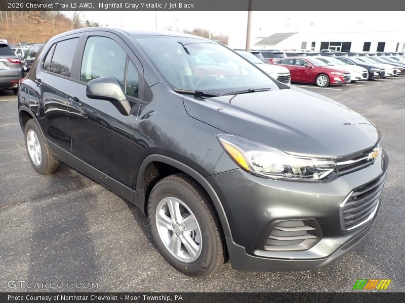 Nightfall Gray Metallic / Jet Black 2020 Chevrolet Trax LS AWD