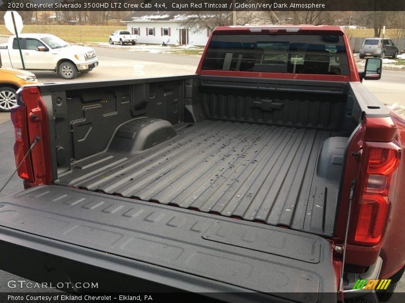 Cajun Red Tintcoat / Gideon/Very Dark Atmosphere 2020 Chevrolet Silverado 3500HD LTZ Crew Cab 4x4