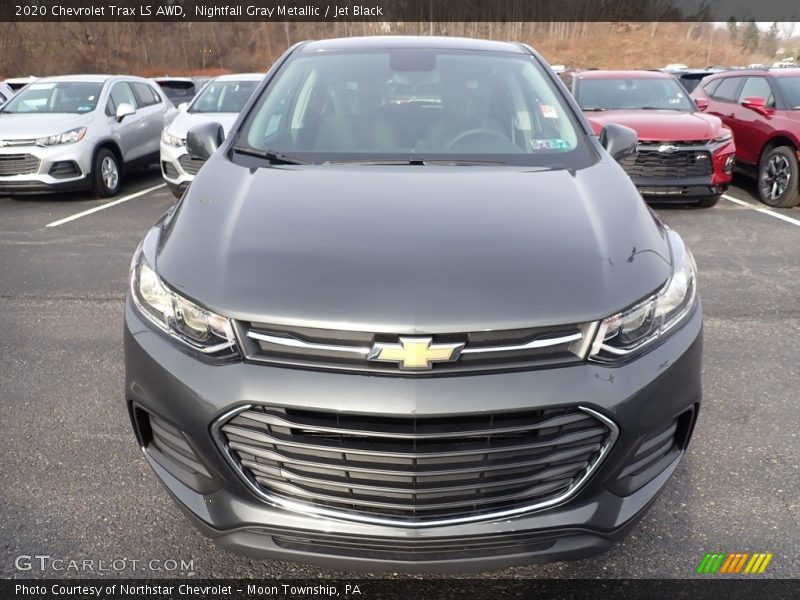 Nightfall Gray Metallic / Jet Black 2020 Chevrolet Trax LS AWD