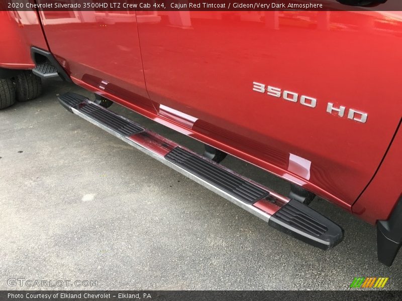Cajun Red Tintcoat / Gideon/Very Dark Atmosphere 2020 Chevrolet Silverado 3500HD LTZ Crew Cab 4x4