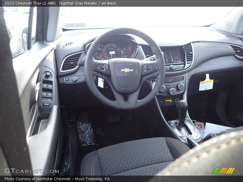 Nightfall Gray Metallic / Jet Black 2020 Chevrolet Trax LS AWD
