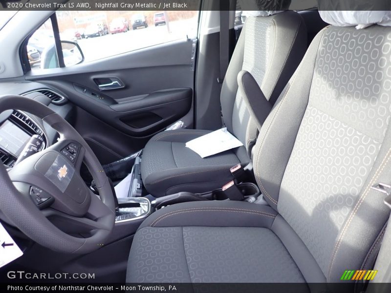 Nightfall Gray Metallic / Jet Black 2020 Chevrolet Trax LS AWD
