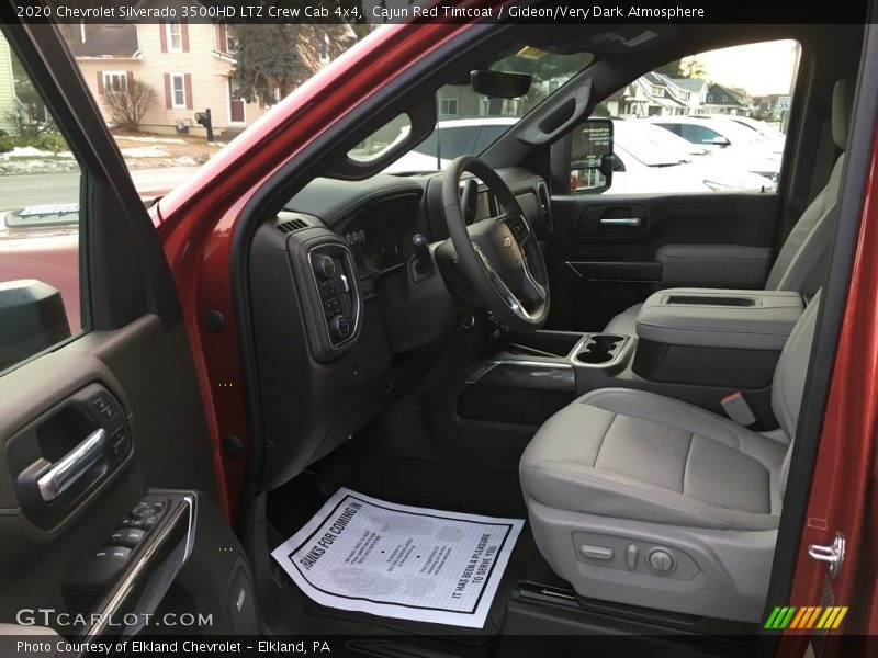 Front Seat of 2020 Silverado 3500HD LTZ Crew Cab 4x4