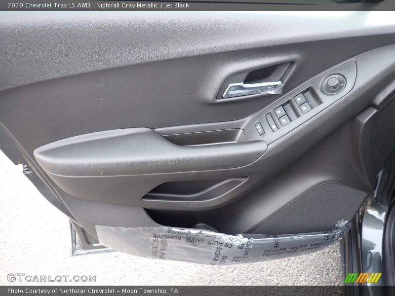 Nightfall Gray Metallic / Jet Black 2020 Chevrolet Trax LS AWD