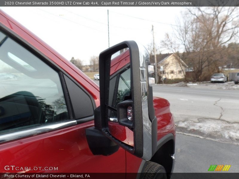 Cajun Red Tintcoat / Gideon/Very Dark Atmosphere 2020 Chevrolet Silverado 3500HD LTZ Crew Cab 4x4