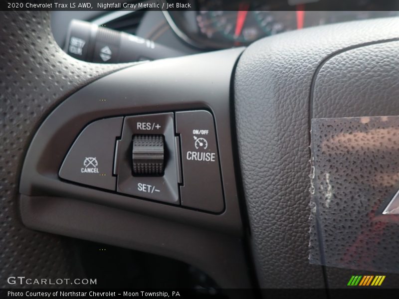 Nightfall Gray Metallic / Jet Black 2020 Chevrolet Trax LS AWD