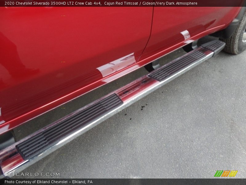 Cajun Red Tintcoat / Gideon/Very Dark Atmosphere 2020 Chevrolet Silverado 3500HD LTZ Crew Cab 4x4