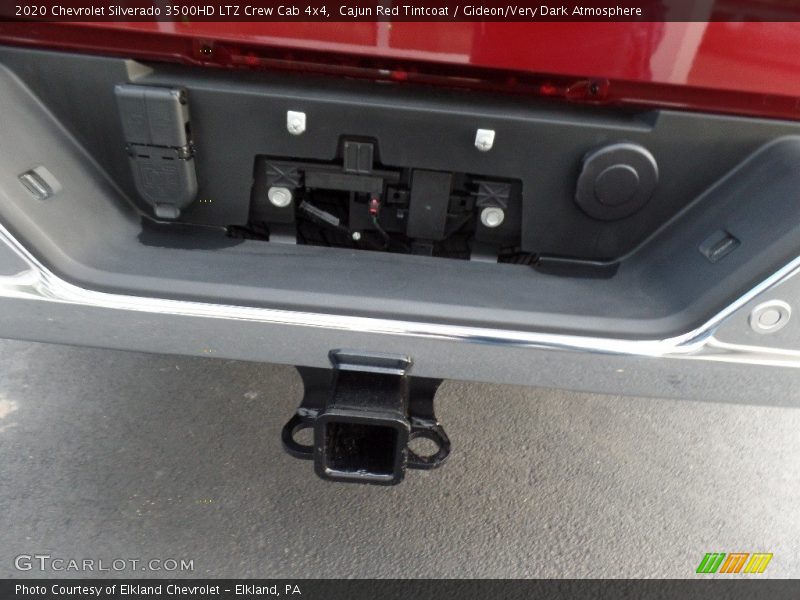 Cajun Red Tintcoat / Gideon/Very Dark Atmosphere 2020 Chevrolet Silverado 3500HD LTZ Crew Cab 4x4