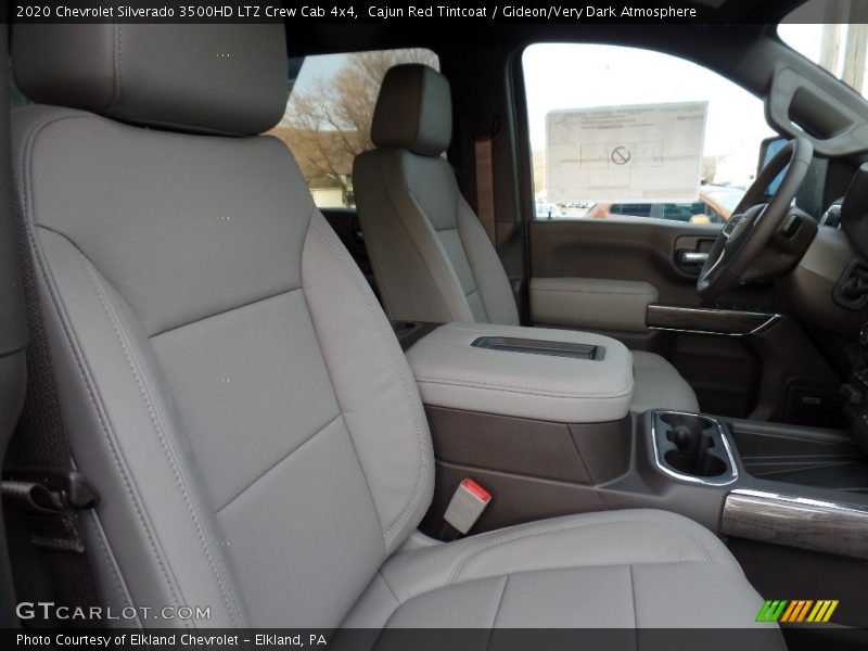 Cajun Red Tintcoat / Gideon/Very Dark Atmosphere 2020 Chevrolet Silverado 3500HD LTZ Crew Cab 4x4