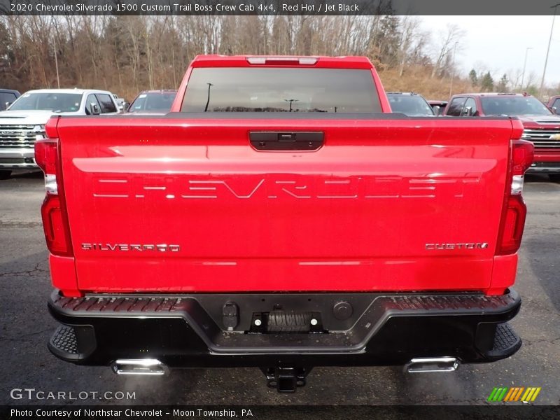 Red Hot / Jet Black 2020 Chevrolet Silverado 1500 Custom Trail Boss Crew Cab 4x4
