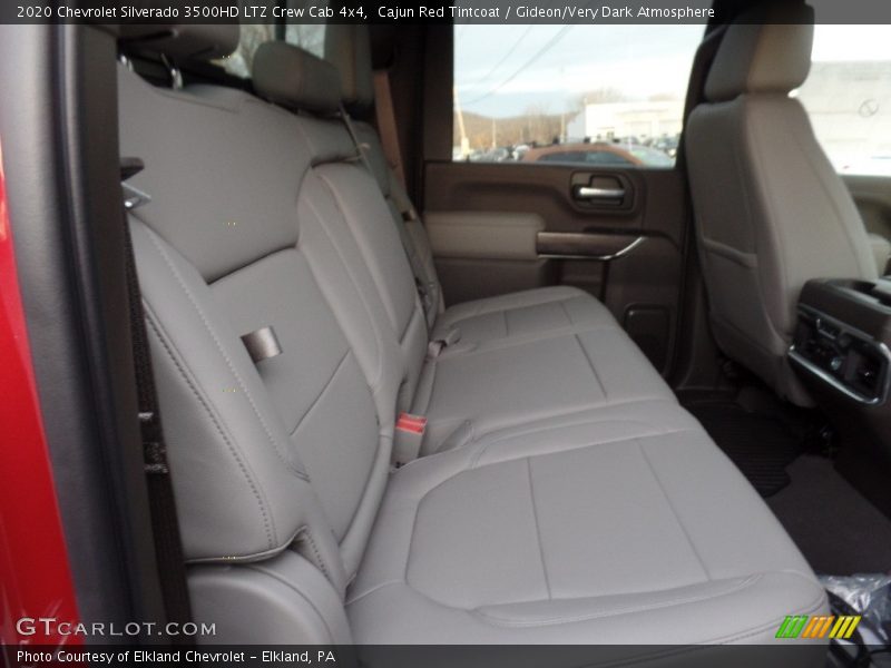 Cajun Red Tintcoat / Gideon/Very Dark Atmosphere 2020 Chevrolet Silverado 3500HD LTZ Crew Cab 4x4