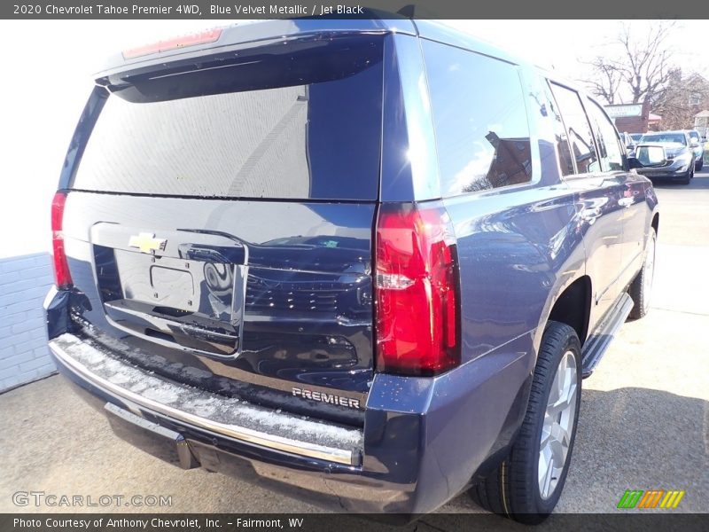 Blue Velvet Metallic / Jet Black 2020 Chevrolet Tahoe Premier 4WD