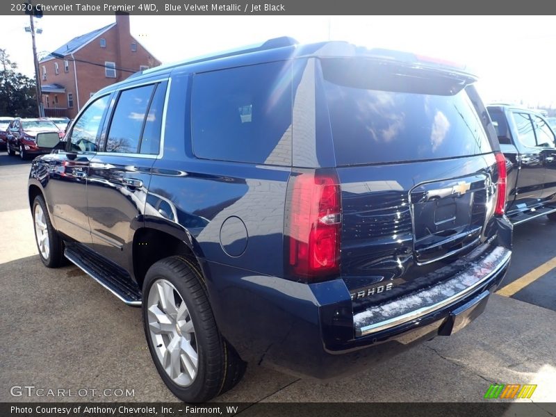 Blue Velvet Metallic / Jet Black 2020 Chevrolet Tahoe Premier 4WD