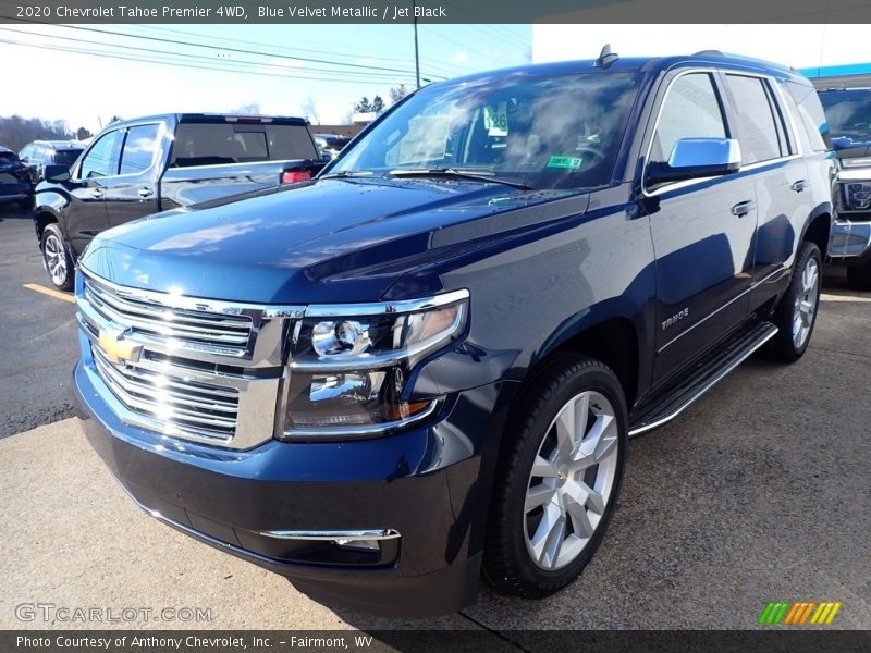 Blue Velvet Metallic / Jet Black 2020 Chevrolet Tahoe Premier 4WD