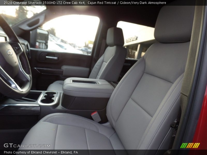 Cajun Red Tintcoat / Gideon/Very Dark Atmosphere 2020 Chevrolet Silverado 3500HD LTZ Crew Cab 4x4