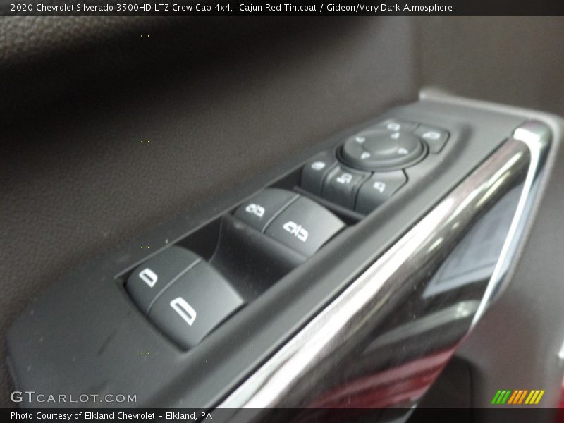 Cajun Red Tintcoat / Gideon/Very Dark Atmosphere 2020 Chevrolet Silverado 3500HD LTZ Crew Cab 4x4