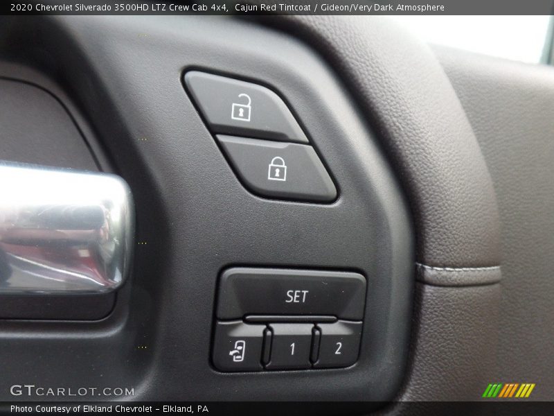 Cajun Red Tintcoat / Gideon/Very Dark Atmosphere 2020 Chevrolet Silverado 3500HD LTZ Crew Cab 4x4