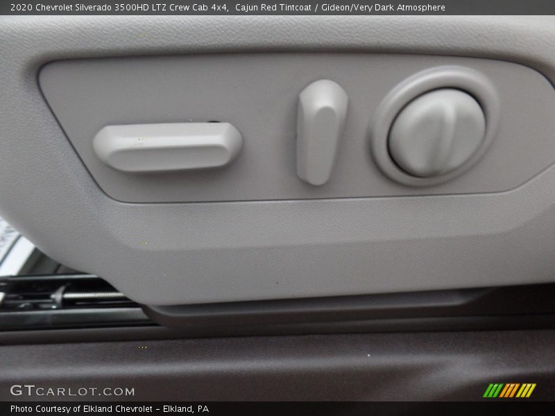 Cajun Red Tintcoat / Gideon/Very Dark Atmosphere 2020 Chevrolet Silverado 3500HD LTZ Crew Cab 4x4
