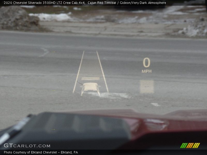 Cajun Red Tintcoat / Gideon/Very Dark Atmosphere 2020 Chevrolet Silverado 3500HD LTZ Crew Cab 4x4
