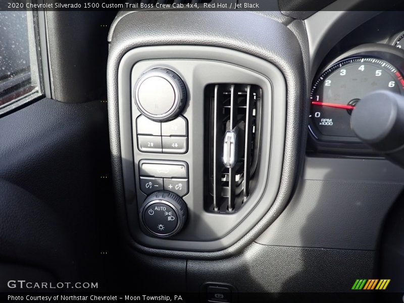 Red Hot / Jet Black 2020 Chevrolet Silverado 1500 Custom Trail Boss Crew Cab 4x4