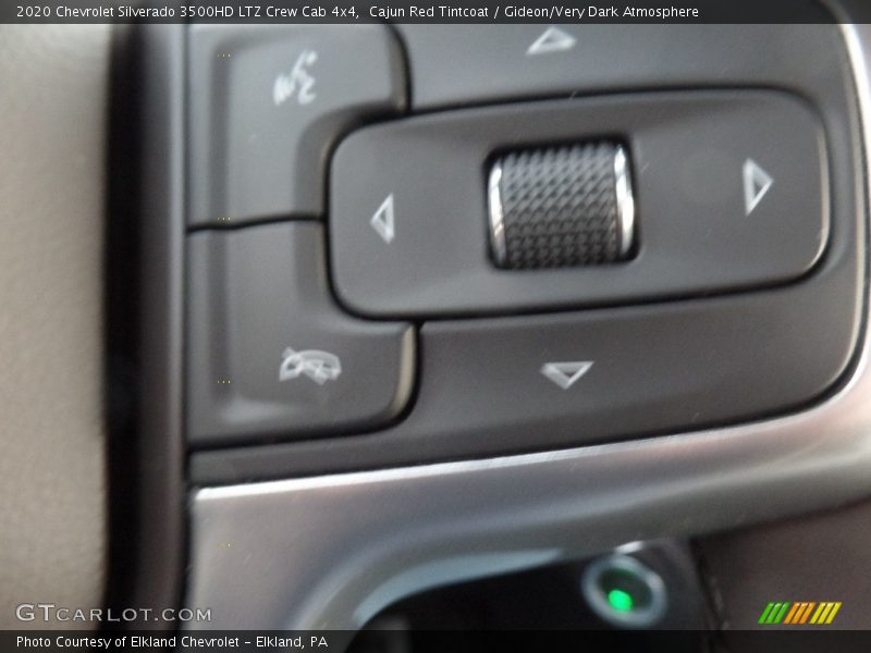 Cajun Red Tintcoat / Gideon/Very Dark Atmosphere 2020 Chevrolet Silverado 3500HD LTZ Crew Cab 4x4
