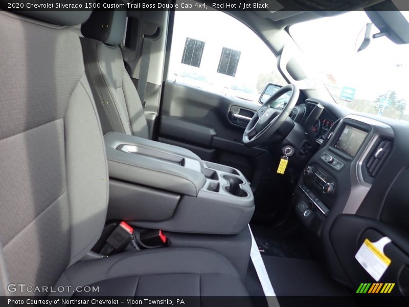 Red Hot / Jet Black 2020 Chevrolet Silverado 1500 Custom Trail Boss Double Cab 4x4
