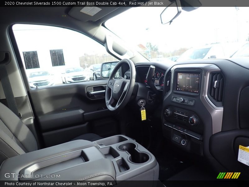 Red Hot / Jet Black 2020 Chevrolet Silverado 1500 Custom Trail Boss Double Cab 4x4