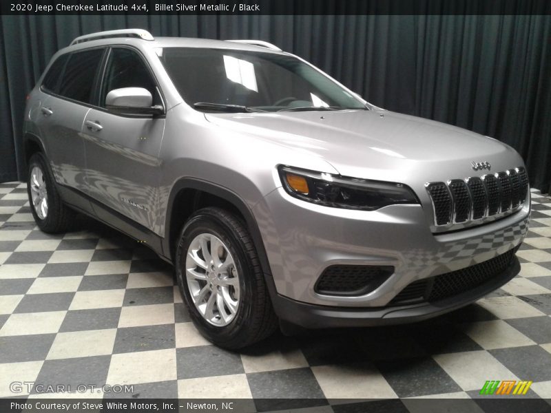 Billet Silver Metallic / Black 2020 Jeep Cherokee Latitude 4x4