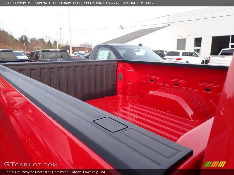 Red Hot / Jet Black 2020 Chevrolet Silverado 1500 Custom Trail Boss Double Cab 4x4