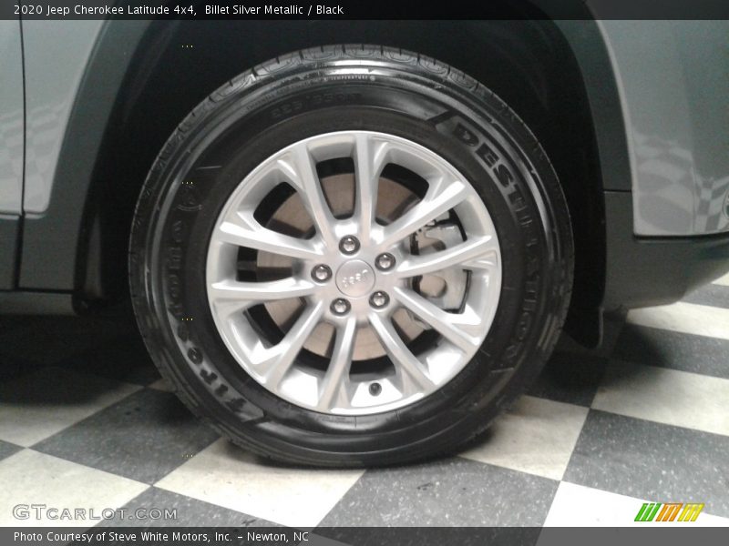 Billet Silver Metallic / Black 2020 Jeep Cherokee Latitude 4x4