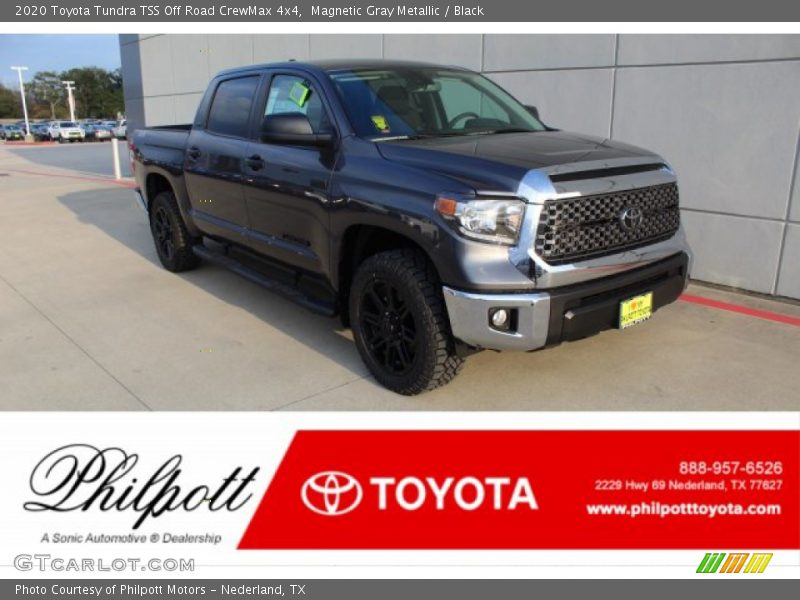 Magnetic Gray Metallic / Black 2020 Toyota Tundra TSS Off Road CrewMax 4x4