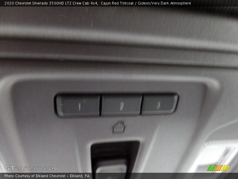 Cajun Red Tintcoat / Gideon/Very Dark Atmosphere 2020 Chevrolet Silverado 3500HD LTZ Crew Cab 4x4
