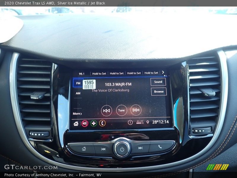 Silver Ice Metallic / Jet Black 2020 Chevrolet Trax LS AWD