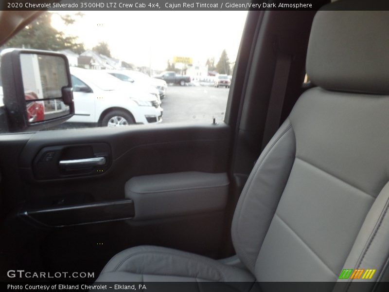Cajun Red Tintcoat / Gideon/Very Dark Atmosphere 2020 Chevrolet Silverado 3500HD LTZ Crew Cab 4x4