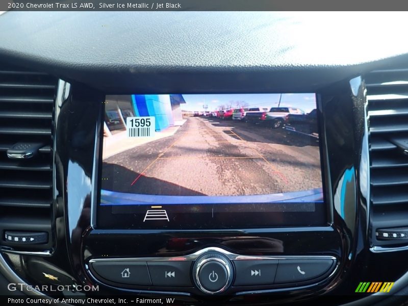 Silver Ice Metallic / Jet Black 2020 Chevrolet Trax LS AWD