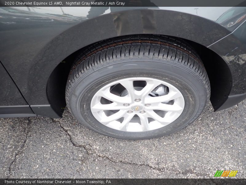 Nightfall Gray Metallic / Ash Gray 2020 Chevrolet Equinox LS AWD