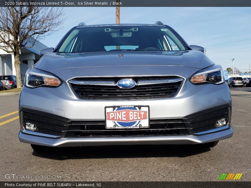 Ice Silver Metallic / Black 2020 Subaru Impreza Limited 5-Door