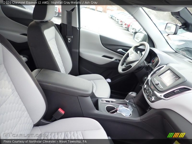 Nightfall Gray Metallic / Ash Gray 2020 Chevrolet Equinox LS AWD