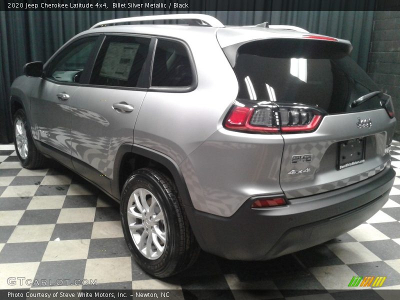 Billet Silver Metallic / Black 2020 Jeep Cherokee Latitude 4x4