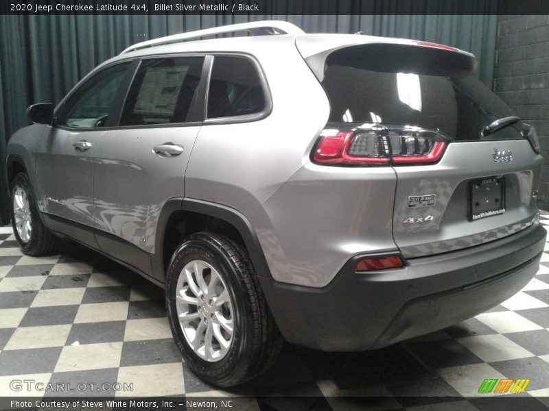 Billet Silver Metallic / Black 2020 Jeep Cherokee Latitude 4x4