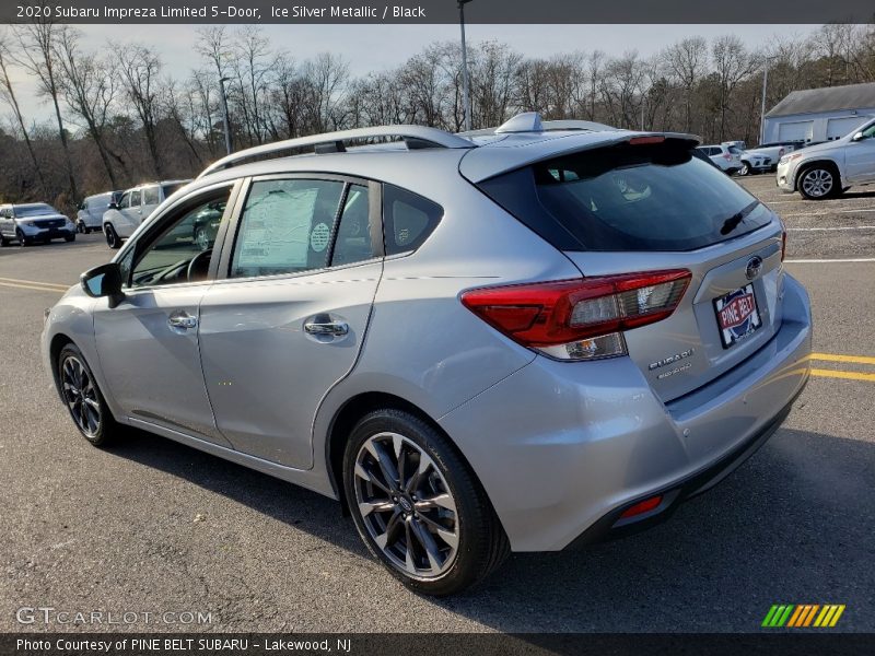 Ice Silver Metallic / Black 2020 Subaru Impreza Limited 5-Door