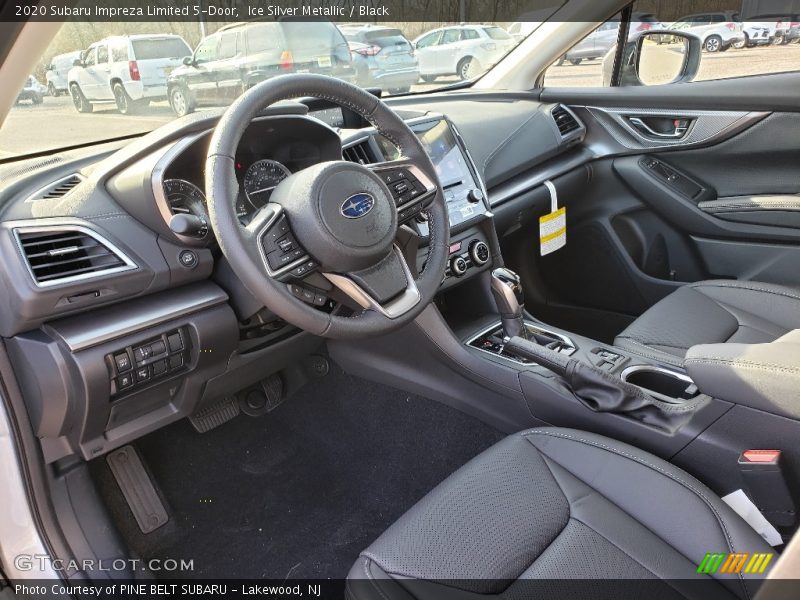  2020 Impreza Limited 5-Door Black Interior