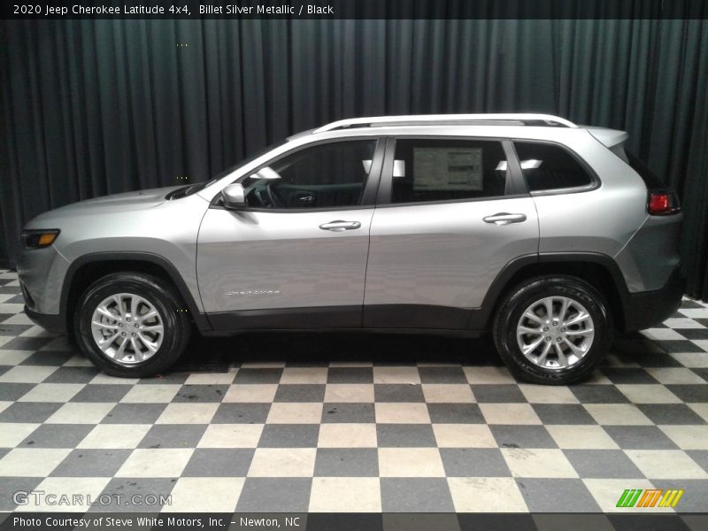 Billet Silver Metallic / Black 2020 Jeep Cherokee Latitude 4x4