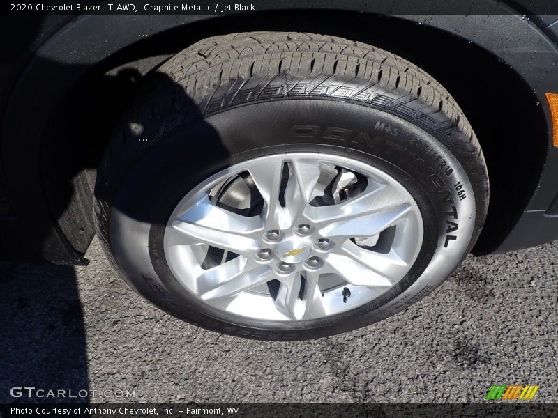 Graphite Metallic / Jet Black 2020 Chevrolet Blazer LT AWD