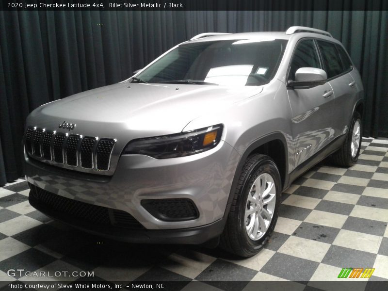 Billet Silver Metallic / Black 2020 Jeep Cherokee Latitude 4x4