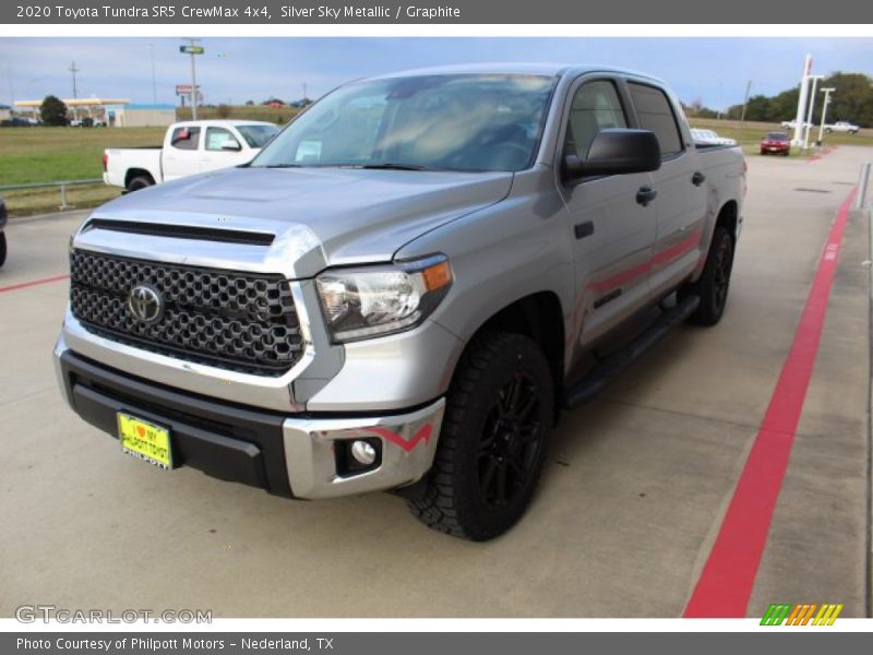 Silver Sky Metallic / Graphite 2020 Toyota Tundra SR5 CrewMax 4x4